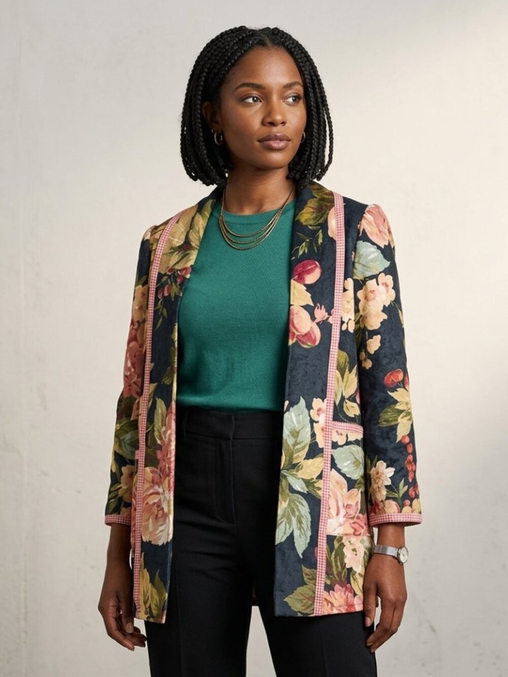 Floral Tapestery Jacket